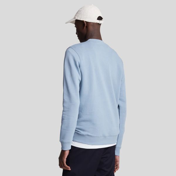 Lyle & Scott Crewneck Sweater Licht Blauw