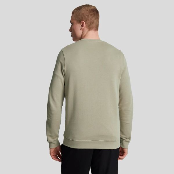 Lyle & Scott Crewneck Sweater Licht Groen