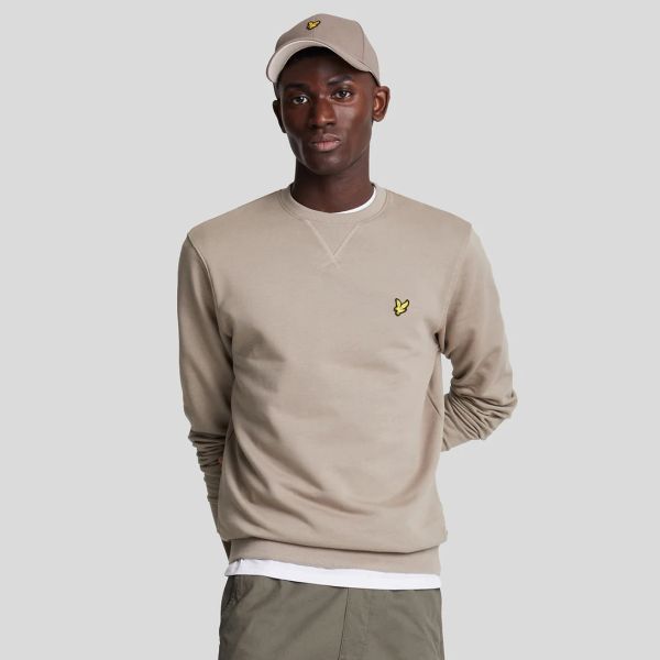 Lyle & Scott Crewneck Sweater Beige