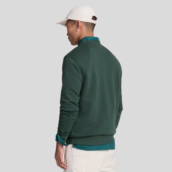 Lyle & Scott Crewneck Sweater Donker Groen