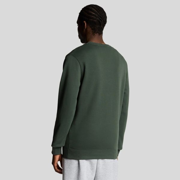 Lyle & Scott Crewneck Sweater Donker Groen