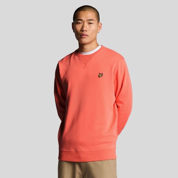 Lyle & Scott Crewneck Sweater Peach
