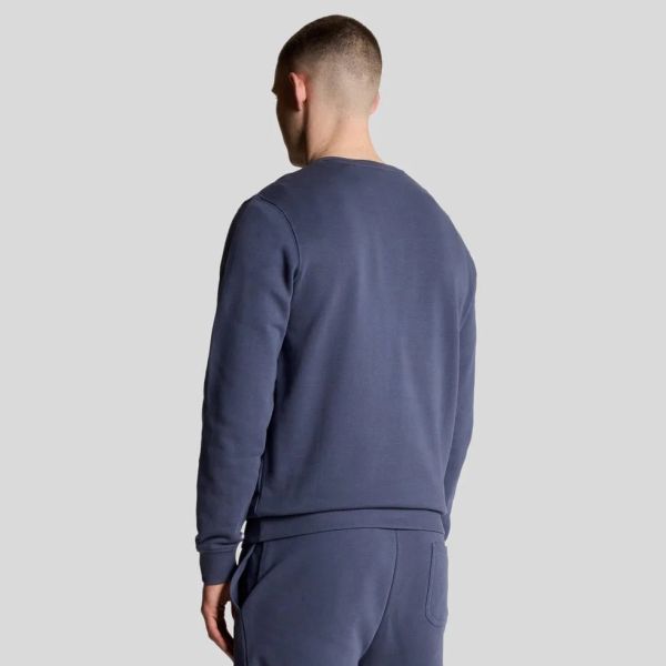 Lyle & Scott Crewneck Sweater Donker Blauw
