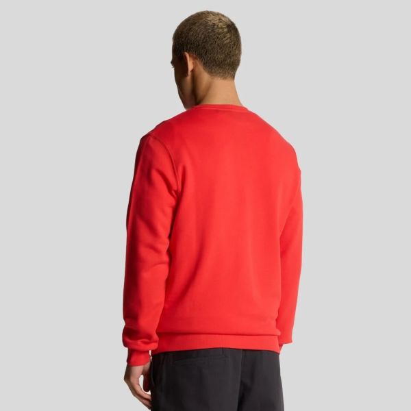 Lyle & Scott Crewneck Sweater Rood