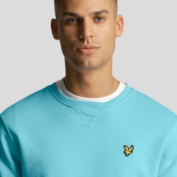 Lyle & Scott Crewneck Sweater Blauw