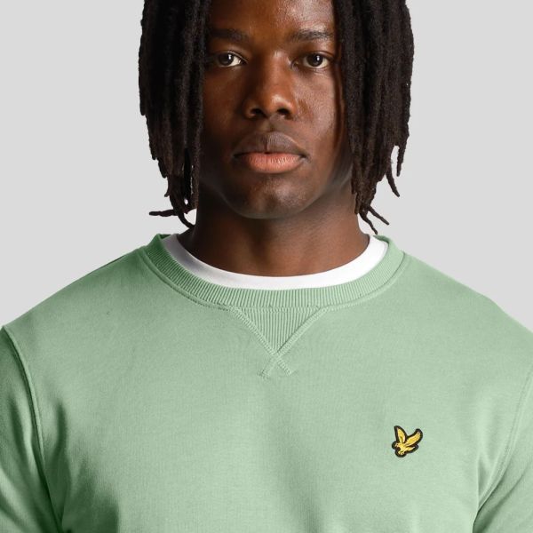 Lyle & Scott Crewneck Sweater Groen