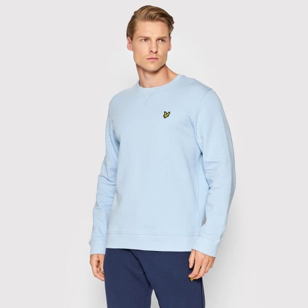 Lyle & Scott Crewneck Sweater Licht Blauw
