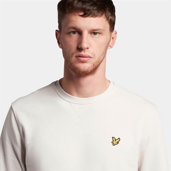 Lyle & Scott Crewneck Sweater Off White