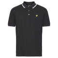 Lyle & Scott Dashed Tipped Polo Zwart