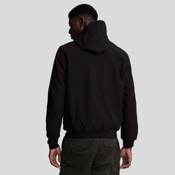 Lyle & Scott Fleece Back Softshell Jack Zwart