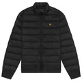 Lyle & Scott Funnel Wadded Jas Zwart