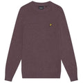 Lyle & Scott Lambswool Blend Sweater Paars