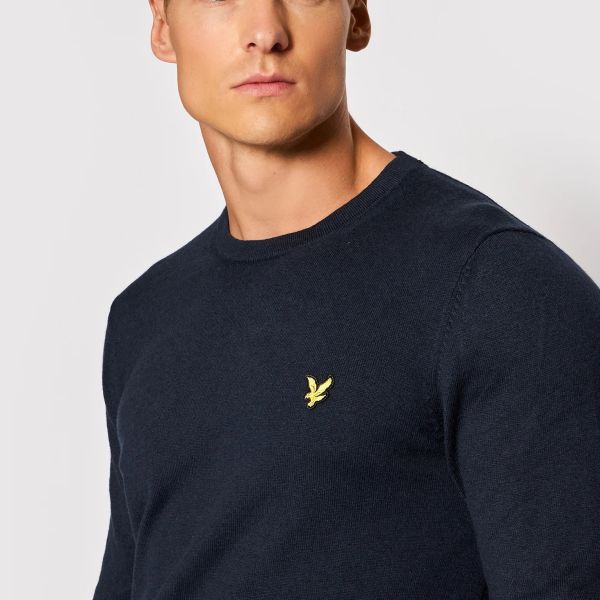 Lyle & Scott Merino Sweater Navy