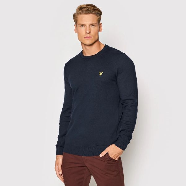 Lyle & Scott Merino Sweater Navy