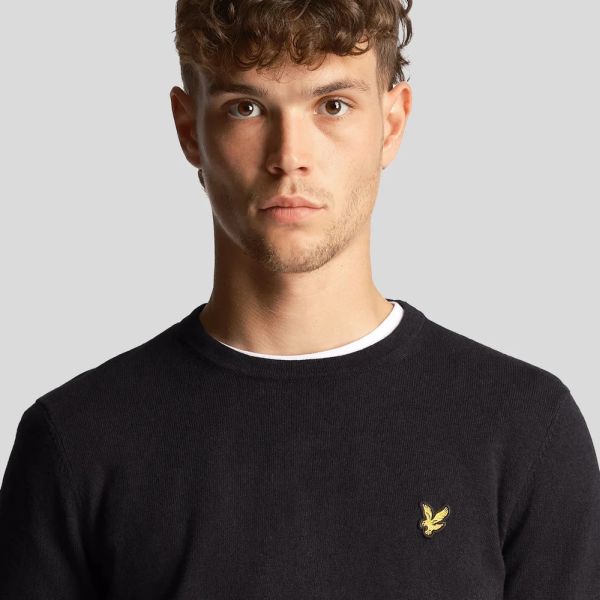 Lyle & Scott Merino Sweater Antraciet
