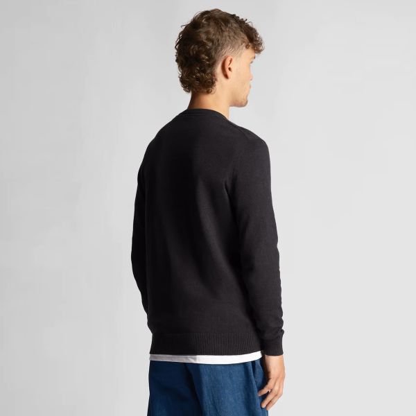 Lyle & Scott Merino Sweater Antraciet