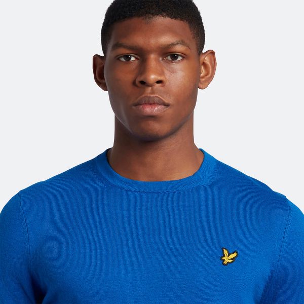 Lyle & Scott Merino Sweater Blauw