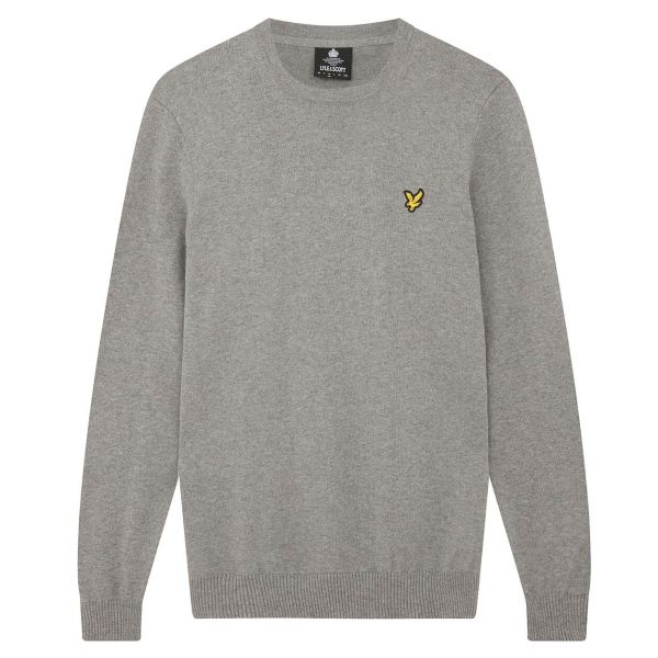 Lyle & Scott Merino Sweater Grijs