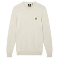 Lyle & Scott Merino Sweater Licht Grijs