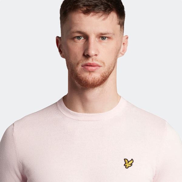 Lyle & Scott Merino Sweater Roze