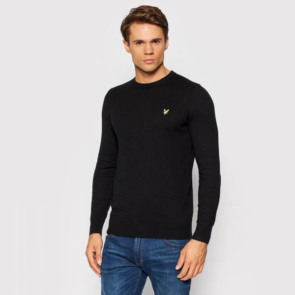 Lyle & Scott Merino Sweater Zwart