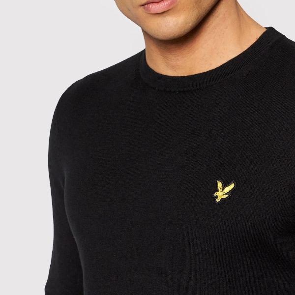 Lyle & Scott Merino Sweater Zwart