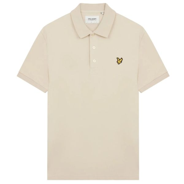 Lyle & Scott Plain Polo Beige