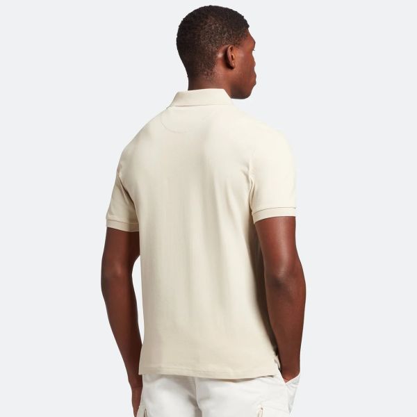 Lyle & Scott Plain Polo Beige