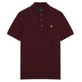 Lyle & Scott Plain Polo Bordeaux