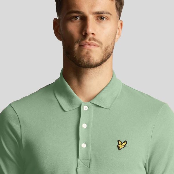 Lyle & Scott Plain Polo Groen