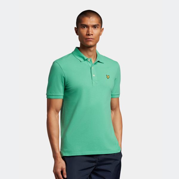 Lyle & Scott Plain Polo Groen