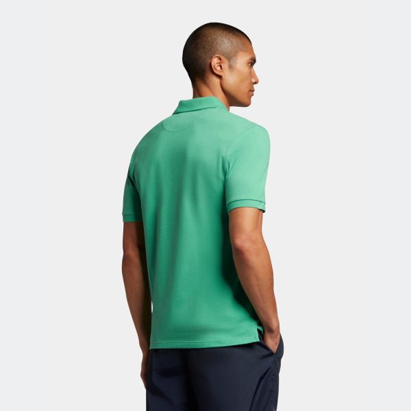 Lyle & Scott Plain Polo Groen