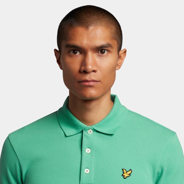 Lyle & Scott Plain Polo Groen