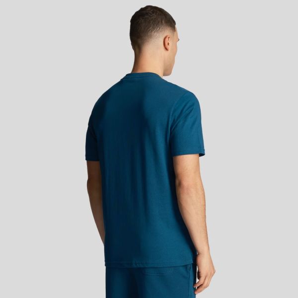 Lyle & Scott Plain T-shirt Donker Blauw