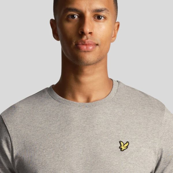 Lyle & Scott Plain T-shirt Grijs
