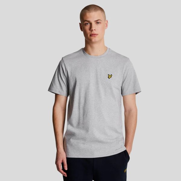 Lyle & Scott Plain T-shirt Licht Grijs