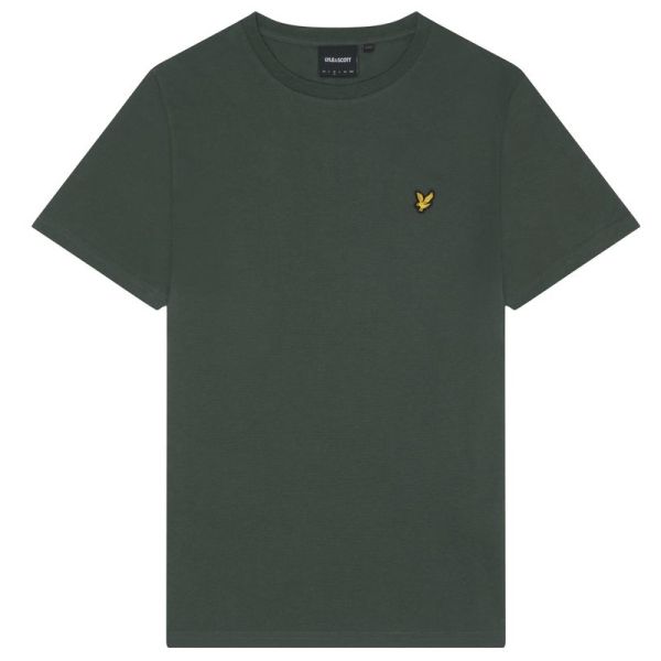 Lyle & Scott Plain T-shirt Donker Groen