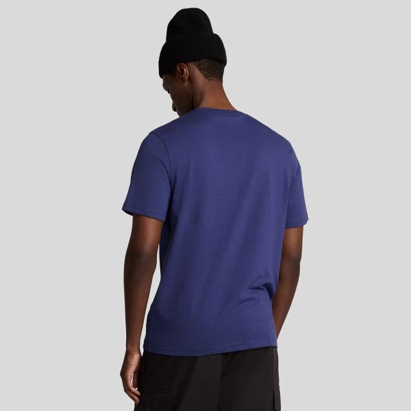 Lyle & Scott Plain T-shirt Donker Blauw