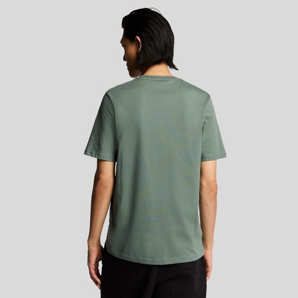 Lyle & Scott Plain T-shirt Donker Groen