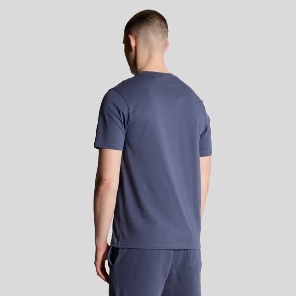 Lyle & Scott Plain T-shirt Donker Blauw