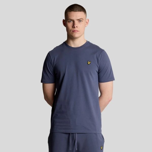 Lyle & Scott Plain T-shirt Donker Blauw
