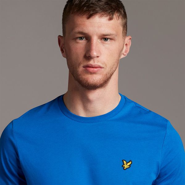 Lyle & Scott Plain T-shirt Blauw