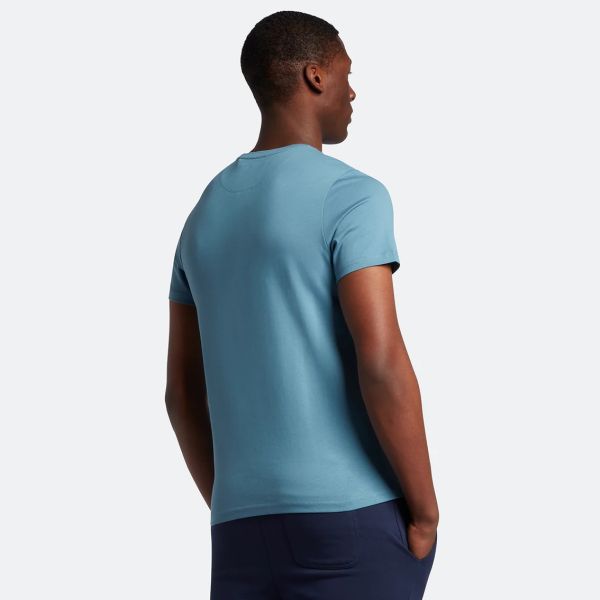 Lyle & Scott Plain T-shirt Blauw