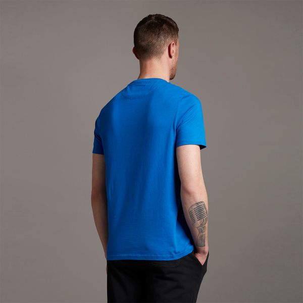 Lyle & Scott Plain T-shirt Blauw