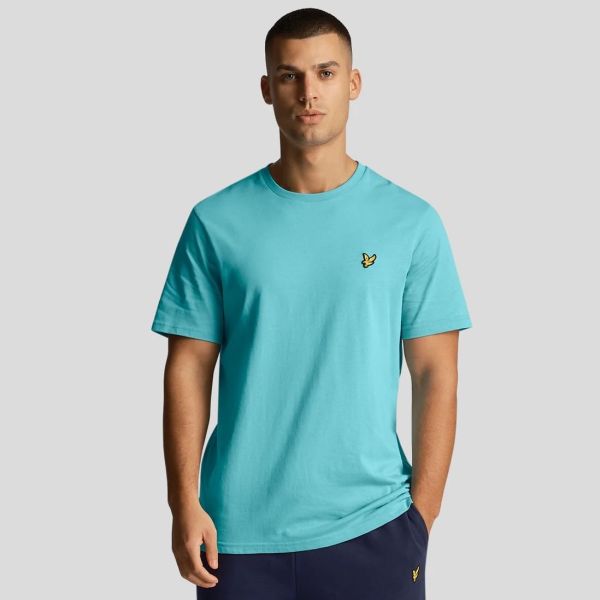 Lyle & Scott Plain T-shirt Blauw