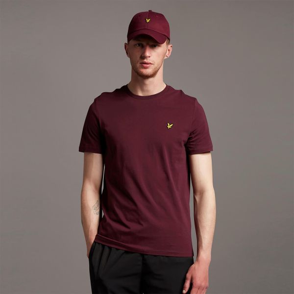 Lyle & Scott Plain T-shirt Bordeaux
