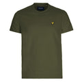 Lyle & Scott Plain T-shirt Donker Groen