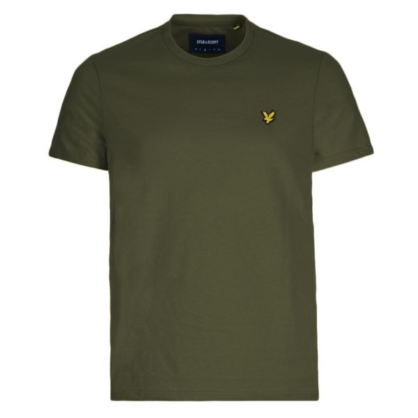 Lyle & Scott Plain T-shirt Donker Groen