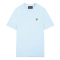 Lyle & Scott Plain T-shirt Licht Blauw