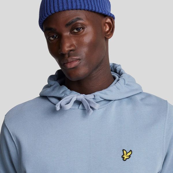 Lyle & Scott Pullover Hoodie Licht Blauw